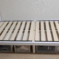 【無料】北欧風シングルベッド