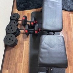 筋トレ器具　ダンベルベンチ