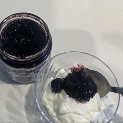 完熟ブルーベリージャム、大きな粒がゴロゴロと入った味わいのあるジャム - 宇都宮市