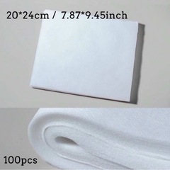【新品未開封】ネイルマシンフィルター　ホワイト100枚の画像