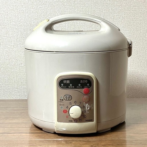 昭和レトロ⭐︎ツインバードRM-MK10Cマイコン炊飯ジャー 5.5合