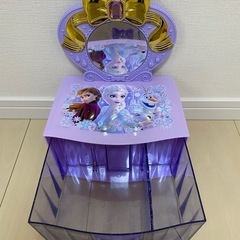 アナ雪　収納付きミニドレッサーの画像