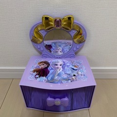 アナ雪　収納付きミニドレッサー