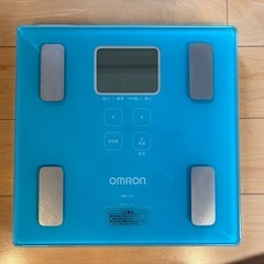 オムロン　体重計　新品電池付き