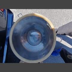 美品高級品ステンレス寸胴鍋　 業務用ステンレス蓋付き鍋　持ち手付き　 穴付き蓋付 両手鍋 　瞬足発送　直径32cm 高さ52cm 　の画像