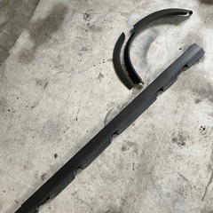 ☆現行ラパン！サイドステップ、フェンダーモール！美品☆の画像