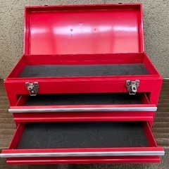 工具箱　ツールボックス　2段引き出しの画像