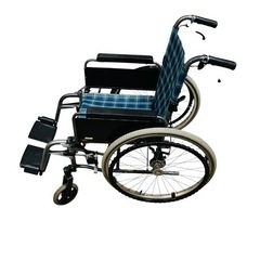 車椅子 自走式 介護 高齢者 手押し 一人用【ジ 0201-03】の画像