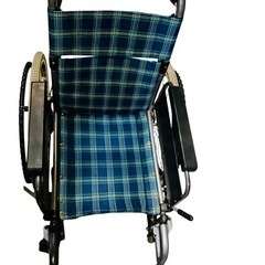 車椅子 自走式 介護 高齢者 手押し 一人用【ジ 0201-03】の画像