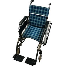車椅子 自走式 介護 高齢者 手押し 一人用【ジ 0201-03】の画像
