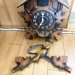 【ジャンク】シチズン 鳩時計　