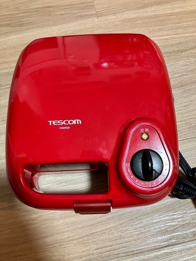 tescom ホットサンドメーカー 破損あり 激安