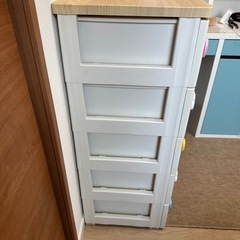 キティ　洋服引き出し収納　5段
の画像