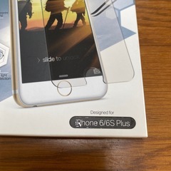 未使用 iPhone6/6S Plus 保護ガラス　ブルーライトカットの画像