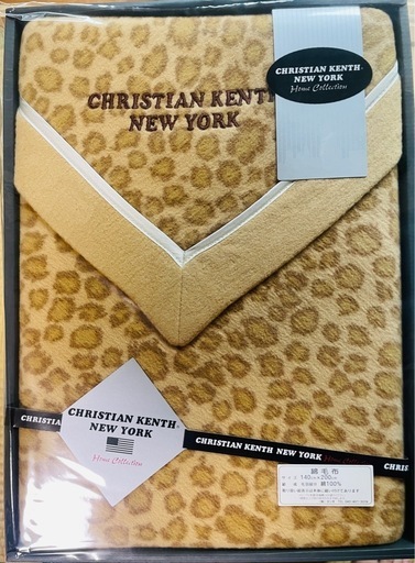 Christian KENTH New York綿100%毛布 　140 x 200cm