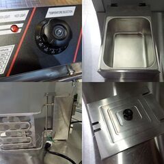 美品 業務用 電気フライヤー 卓上フライヤー MODEL 81 油量6リットル 110V 50Hz 揚げ物 厨房機器 通電確認済 札幌市 新道東店の画像