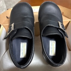 卒園式、入学式、フォーマルシューズ　19.5cm 黒　バイオフィッター・キッズの画像