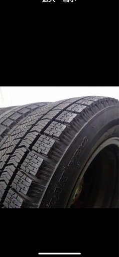 あまり履いてないお得スタッドレスホイールセット　ブリヂストン　8〜9部山　185/65R15
