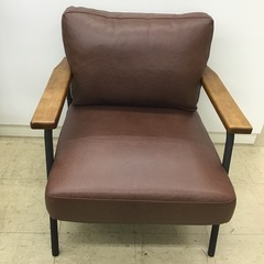 ⭐︎値下げしました⭐︎アイアンソファ　ヴィンテージスタイル　1人掛けの画像