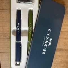 コーチ万年筆&ボールペン