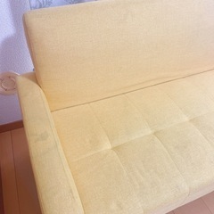 2人がけソファ使用期間半年⭐️ の画像