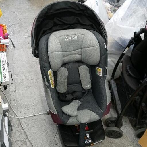 0202-258 Aprica チャイルドシート クルリラプラス ワインレッド