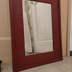 アンティークな額縁鏡✨