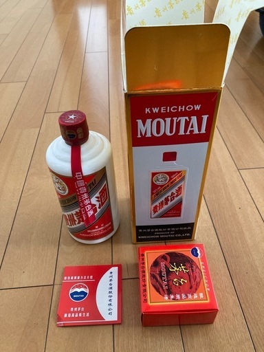 値下げ_貴州茅台酒 マオタイ　53度 500ml 天女ラベル