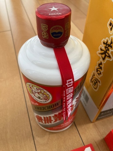 値下げ_貴州茅台酒 マオタイ　53度 500ml 天女ラベル