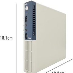 NECデスクトップ　mate ミニpc NEC Mate ミニPC コンパクトデザイン