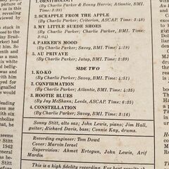 ソニー・スティット LPレコードの画像