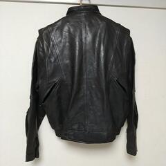 ライダー 本革ジャンパー 48 メンズXL 黒本革の画像
