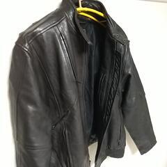 ライダー 本革ジャンパー 48 メンズXL 黒本革の画像