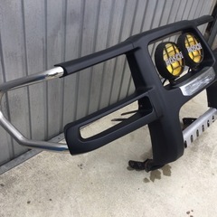 値引きしました！80ランドクルーザー 最終モデル　純正グリルガードの画像