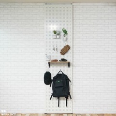 新品　スチールラック（写真のバックなど小物はつきません）の画像