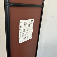 全身鏡　スタンドミラー ブラックの画像