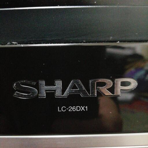 シャープブルーレイン内蔵液晶テレビ26型