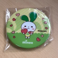 [0円無料]mineoピンバッジイベント景品