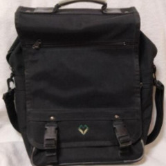 広島なぎさ中学校、なぎさ高校　制カバン　リュック型　手渡し400...