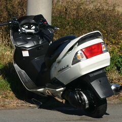 埼玉発116-7385Km】自賠責保険付 2000年 SUZUKIスカイウェイブ250 TYPE-S CJ42A 状態良好ベンツテールの画像