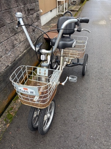 シニアに優しい四輪自転車 転ばぬ先のaeroクークルＭⅡ