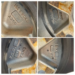 18インチ タイヤホイール  4本セット【予定者あり 】の画像