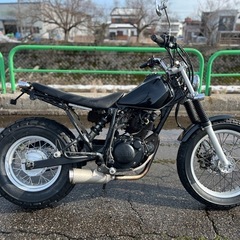 実働 TW225 セル付き!! YAMAHA DG09J カスタ...