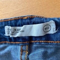 デニムパンツ　メンズ　W32 ジーンズ　ジーパンの画像