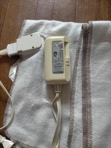 洗える電気毛布 ダニパンチ付き88×142cm