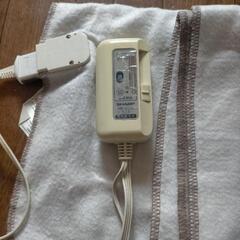 洗える電気毛布 ダニパンチ付き88×142cm
