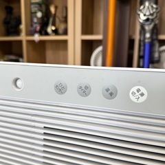 【超美品‼️】パナソニック コンパクトセラミックファンヒーター 電気ストーブ 暖房器具 人感センサー付き ホワイト♪の画像