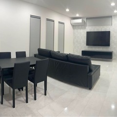 dining table ダイニングテーブル black 黒