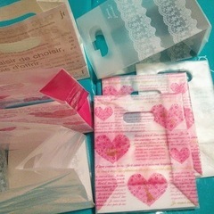 ケーキキャリーバッグ新品小さいサイズ　7点の画像