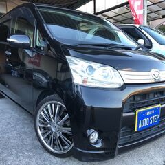 奈良　ムーヴカスタムX　検査２年付 走行86千キロ ローダウン/...